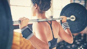 Woman weightlifting – RYC®