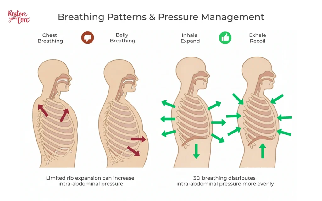 Breathing Patterns and Pressure Management